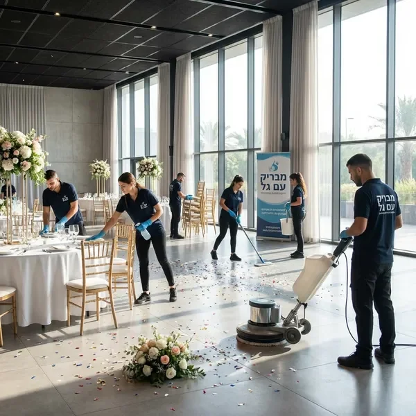 ניקיון לאחר אירועים